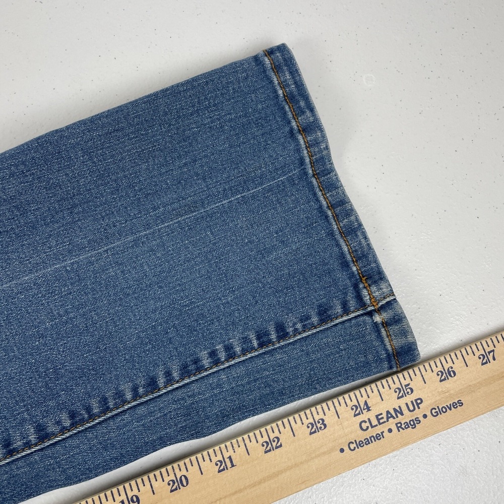 Pilco Letterpress Jeans Women's Size 26 Light Wash High Rise Flare Button Fly - Picture 10 of 12